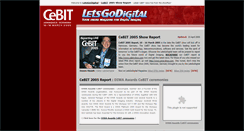 Desktop Screenshot of cebit-show.com